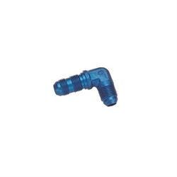 Aluminum Flare Bulkhead Fitting, 90 Degree, -8 AN