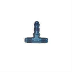 Aluminum Tee Bulkhead Fitting, -4 AN