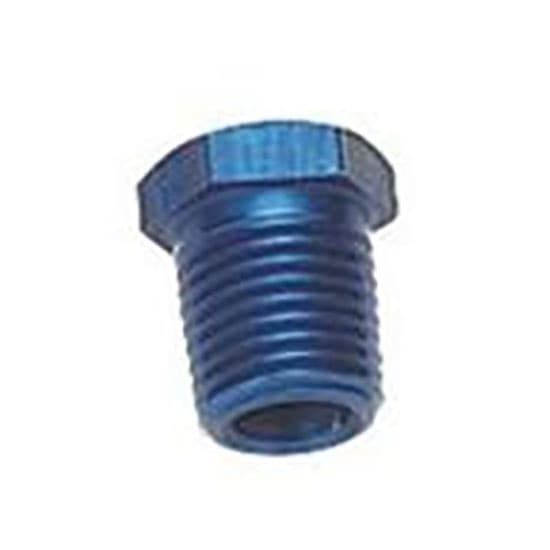 Aluminum Pipe Bushing Reducer Fitting, 1/2 NPT to 1/8 NPT
