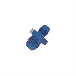 Aluminum Flare Reducer Adapter, Blue, -8 AN to -12 AN