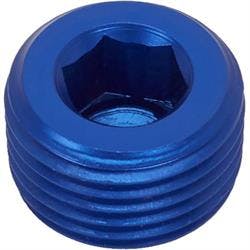 Aluminum Allen Pipe Plugs, 1/2 Inch NPT