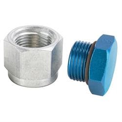 -12 AN Aluminum Oil Pan Inspection Plug