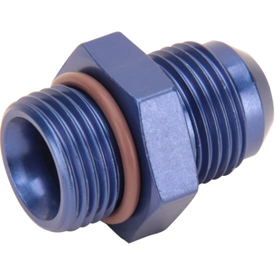 Straight High-Flow O-Ring -12 AN Hose to -12 AN Port Fitting