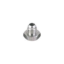 Male Aluminum 37 Degree AN Flare Weld Bung Fitting, -6 AN