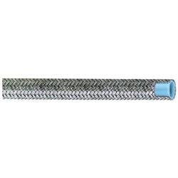 Aeroquip FCF0803 Stainless Steel Braided AC Hose, -8 AN, 3 Ft. Length