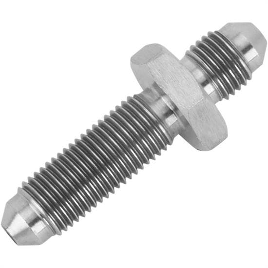 Stainless Steel AN3 Straight Bulkhead Adapter