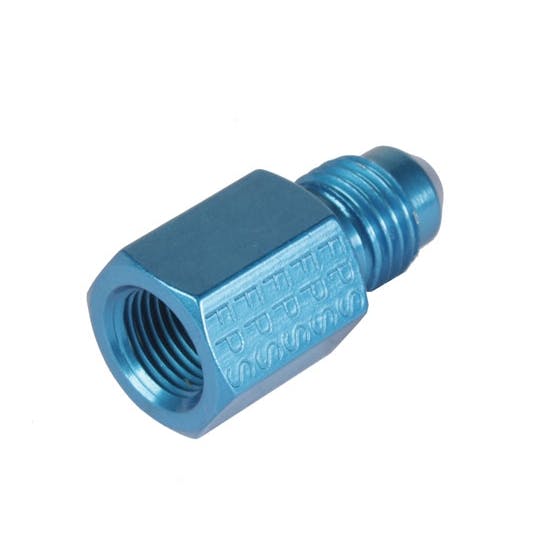 Fragola 495021 Pressure Fitting 1/8 Inch Female to AN4 Male - Blue