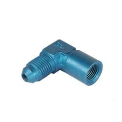 Fragola 495023 Pressure Gauge Fitting, 1/8 Female to -4 AN Male 90  
