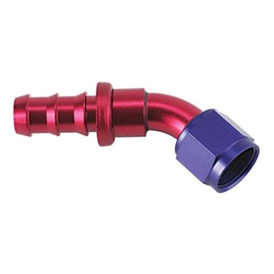 Speedway Socketless Push-On Hose End Fitting Kit, -8AN