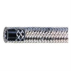 Speedway Stainless Steel Braided Hose Line, -8 AN