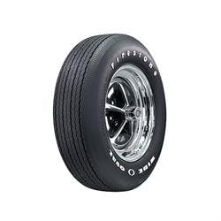 Firestone 62490 Wide Oval Tire, Raised White Letter, FR70-15