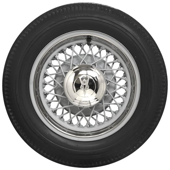 Firestone 639750 Vintage Blackwall Bias Ply Tire, 550-16