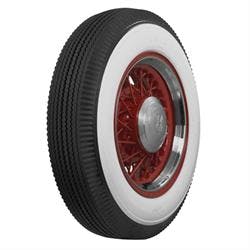 Firestone 663520 4 Inch Whitewall Bias Ply Tire, 650-16