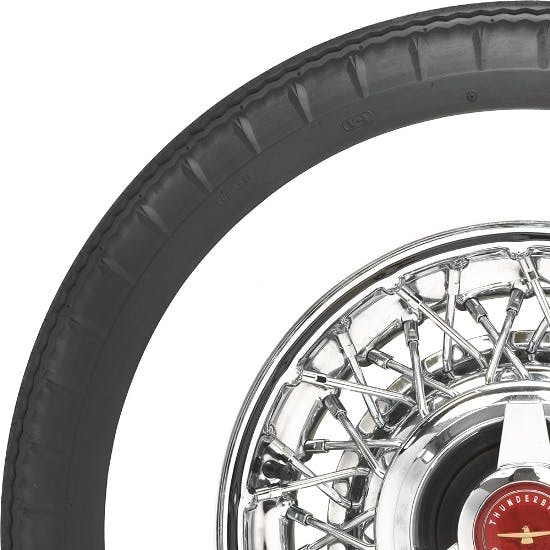 Coker 670R15 American Classic Bias-Look Radial 2.75 In Whitewall Tire