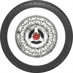 Coker Tire 820R15 American Classic Bias-Look Radial 3.25 Whitewall Tire