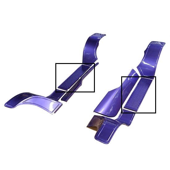 1923 T-Bucket Running Boards, Pair