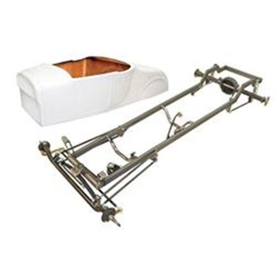 Deluxe '27 T-Bucket Frame Kit w/ Standard Body, Unchanneled Floor