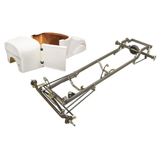 Deluxe 1927 T-Bucket Frame Kit w/ Deluxe Body, No Floor