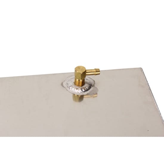 T-Bucket Aluminum Fuel Tank for Channeled Body w/Sender