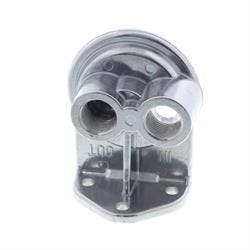 Single Remote Oil Filter Bracket, Vertical Outlet, 3/4-16 Thread