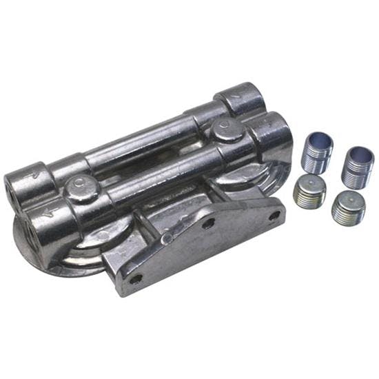 Dual Horizontal Remote Oil Filter Bracket
