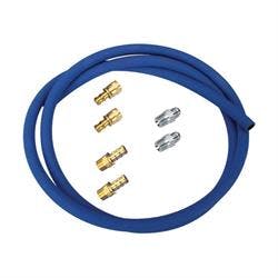 Neoprene Hose and Fitting Kit for Remote Oil Filter, 24 Inch