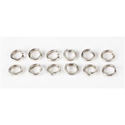 High Collar Stainless Steel Lock Washers, 3/8 Inch, Set/12