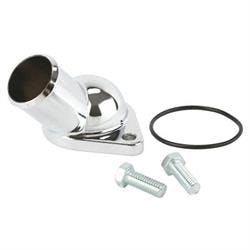 Chrome Water Neck Housing for 1955-65 SB Chevy V8, O-Ring Style