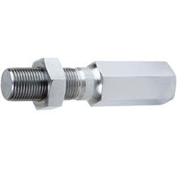 QA1 AS7-7 Rod End Linkage Adjuster, 7/16-20 RH Female, 7/16-20 LH, Male
