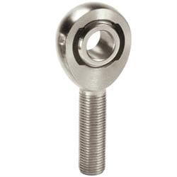 QA1 XML8 X Series Rod End, Chromoly Steel, 2-Piece, 1/2-20 LH