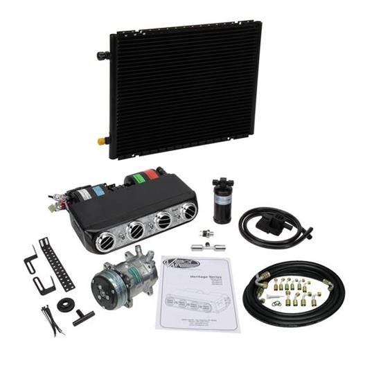 Vintage Air Heritage Series Underdash Heat and A/C Kit, Horz. Condenser