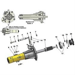 Bert Transmission SG-1102 Shifting Rod