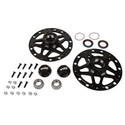 Winters Performance 3980B Black Aluminum D-Mount Front Hubs