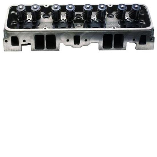 World Sportsman II Small Block Chevy Iron Heads, Angle Plug