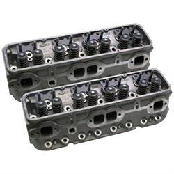 World Sportsman II Small Block Chevy Iron Heads, Angle Plug