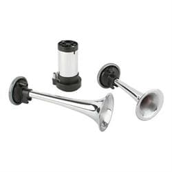 Wolo 403 Chrome Dual Tone Air Horns