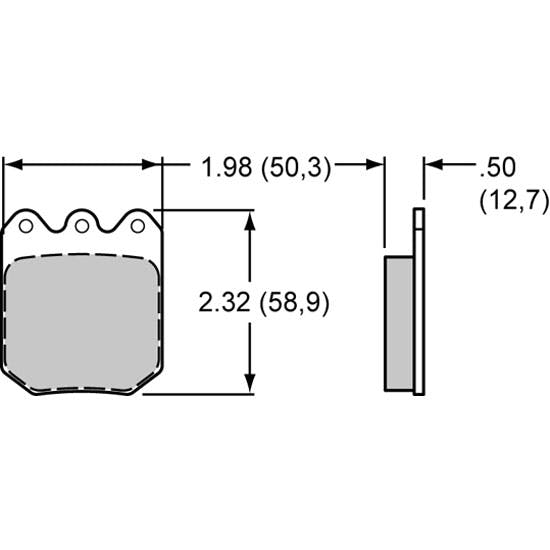 Wilwood 15Q-10144 Poly-Q Brake Pad