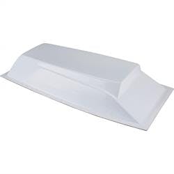 Pro Stock Drag Car Fiberglass Intake Air Hood Scoop, 43 x 23 x 7