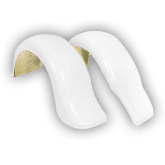 1933-35 Chevy Standard Fiberglass Rear Fenders, Stock Width