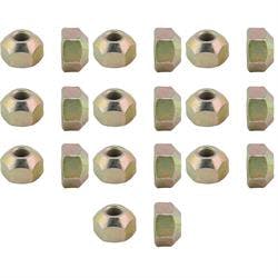 Wheel Lug Nuts, Steel, 7/16 Inch RH Fine, Single Taper, 20 Pack