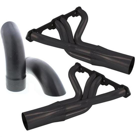 Speedway SBC Small Block Chevy IMCA Modified Headers w/Kickouts