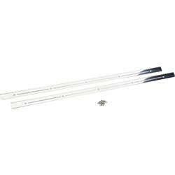 Universal Billet Door Sill Trim Plates, 33.25 Inch