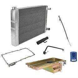 LS Swap Universal Double Pass Radiator w/Oil Pan Conversion Kit