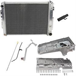 1967-69 Camaro LS Swap Radiator w/Chevrolet Performance Oil Pan