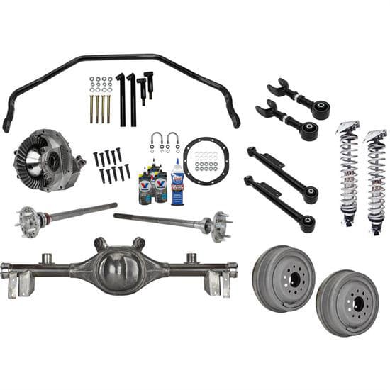 1968-72 GM A-body Ford 9 In Coilover Axle w/Drum Brakes, 3.50:1