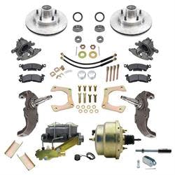 1955-57 Chevy 2 Inch Dropped Spindle/Disc Brake Kit with Booster