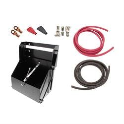 Car Battery Relocation Kit w/Steel Drop-Out Box