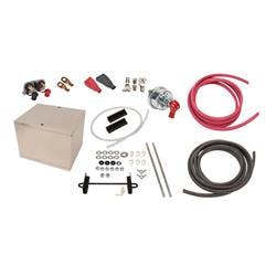 Car Battery Relocation Kit w/Taylor Aluminum Box w/Batt Disc