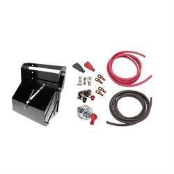 Car Battery Relocation Kit w/Steel Drop-Out Box w/Batt Disc