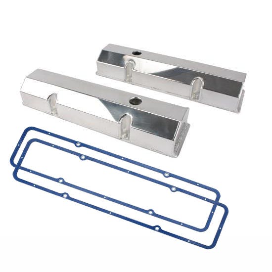 1960-86 Small Block Chevy Fabricated Valve Covers & Gaskets